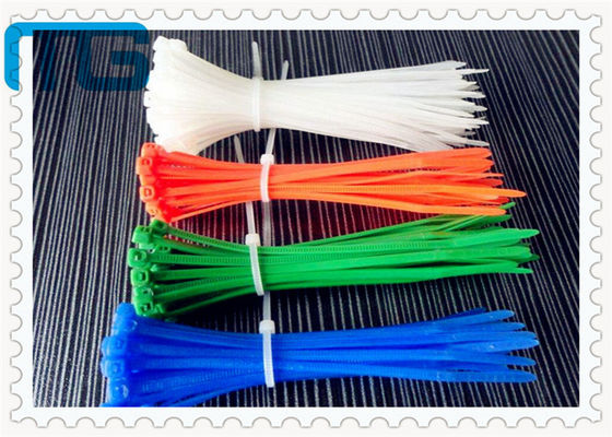 China De lange Nylon het pitband op hoge temperatuur van Kabelbanden met multipal kleurenrohs Ce keurt 100pcs/bag goed leverancier