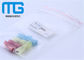 Geïsoleerde vrouwelijke nylon disconnector met messing-geplateerd Tin, beschikbaar in divers certificaat van kleurence leverancier