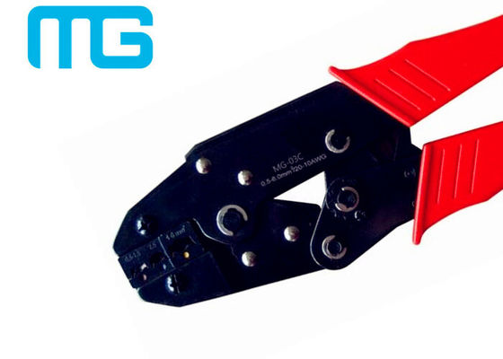 22 - 10 AWG-Crimper van de Draadterminal, MG - het Koolstofstaal Elektro Eind Plooiend Hulpmiddel van 03C leverancier