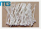 De witte Kabel bindt Vrije Steekproef, de Zelfsluitende Nylon Aangepaste Omslagen van Kabelbanden met Lengte leverancier